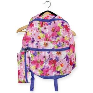 Girls Backpack Allover Floral Print
